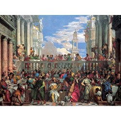 Ravensburger (16653) - Paolo Veronese: "Die Hochzeit von Kana" - 2000 Teile Puzzle