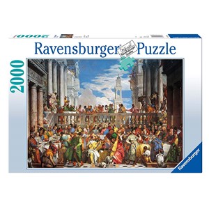 Ravensburger (16653) - Paolo Veronese: "Die Hochzeit von Kana" - 2000 Teile Puzzle