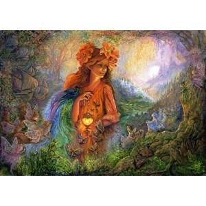 Grafika (T-00367) - Josephine Wall: "Lighting the Way" - 2000 Teile Puzzle