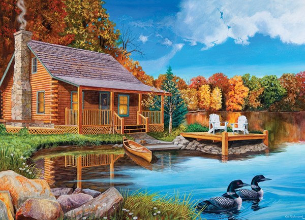 Cobble Hill (57154) - "Loon Lake" - 1000 Teile Puzzle