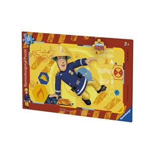 Ravensburger (06125) - "Feuerwehrmann Sam, Sam in Aktion" - 15 Teile Puzzle