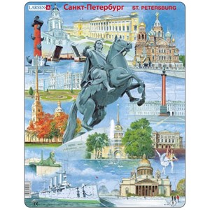 Larsen (KH16) - "Sankt Petersburg" - 60 Teile Puzzle