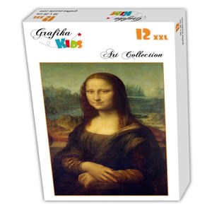 Grafika Kids (00061) - Leonardo Da Vinci: "Leonardo da Vinci 1503-1506" - 12 Teile Puzzle