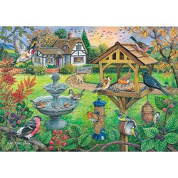 The House of Puzzles (4333) - "Bird Table" - 500 Teile Puzzle