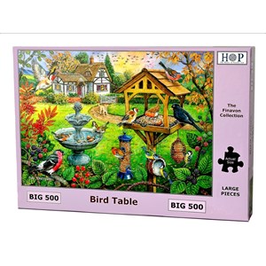 The House of Puzzles (4333) - "Bird Table" - 500 Teile Puzzle