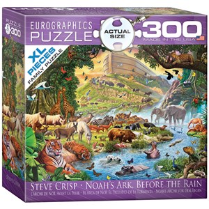 Eurographics (8300-0980) - Steve Crisp: "Noah's Ark, Before the Rain" - 300 Teile Puzzle