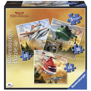 Ravensburger (07288) - "Planes" - 25 36 49 Teile Puzzle
