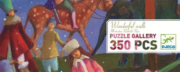 Djeco (07612) - "Wonderful Walk" - 350 Teile Puzzle