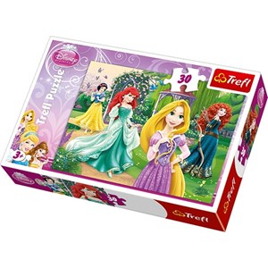 Trefl (18172) - "Elegante Disney Prinzessinnen" - 30 Teile Puzzle