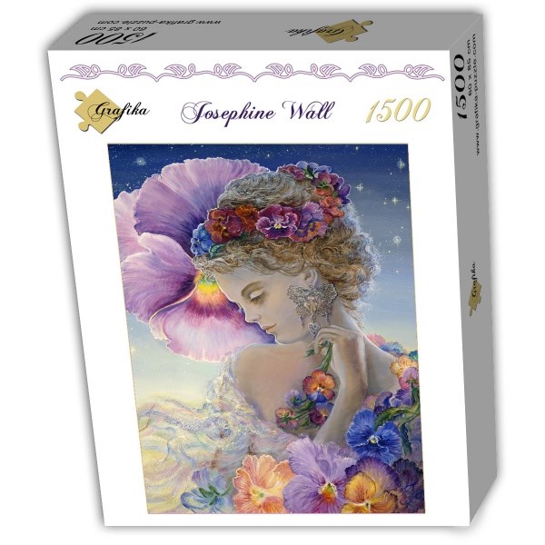 Grafika (T-00347) - Josephine Wall: "Pansy" - 1500 Teile Puzzle