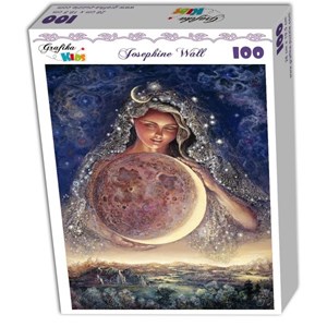 Grafika (01584) - Josephine Wall: "Moon Goddess" - 100 Teile Puzzle