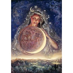 Grafika (01584) - Josephine Wall: "Moon Goddess" - 100 Teile Puzzle