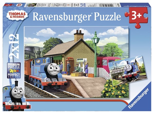 Ravensburger (07583) - "Thomas die Lokomotive" - 12 Teile Puzzle
