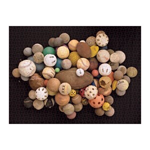 Chronicle Books / Galison (9780735348400) - "Found in Nature, Beached Balls" - 1000 Teile Puzzle