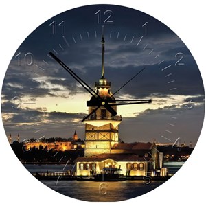 Art Puzzle (4137) - "Puzzle-Uhr - Leandertum, Türkei" - 570 Teile Puzzle