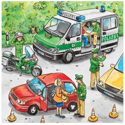 Ravensburger (09221) - "Polizeieinsatz" - 49 Teile Puzzle