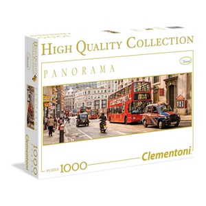 Clementoni (39300) - "Eine Tour durch London" - 1000 Teile Puzzle