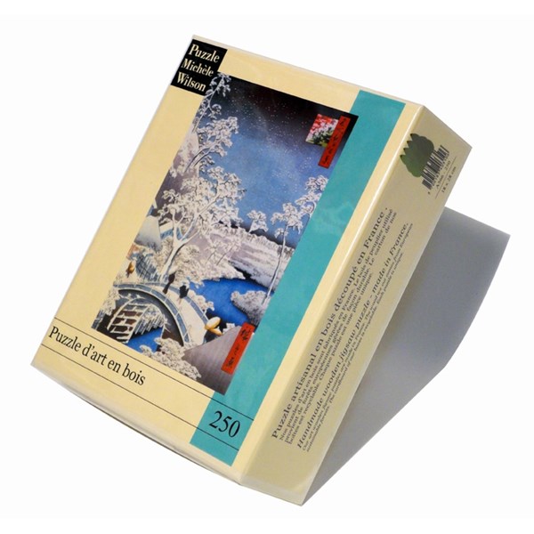 Puzzle Michele Wilson (A566-250) - Utagawa (Ando) Hiroshige: "Brücke in Meguro" - 250 Teile Puzzle