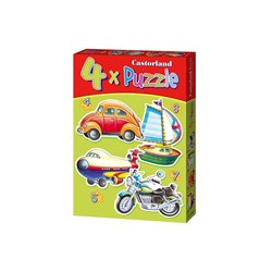 Castorland (В-04119) - "Transportmittel" - 4 5 6 7 Teile Puzzle