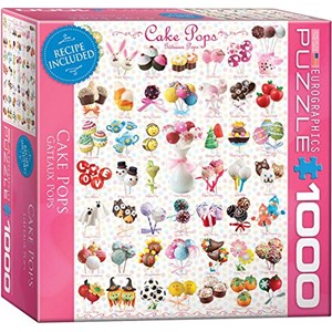 Eurographics (8000-0518) - "Cake pops" - 1000 Teile Puzzle