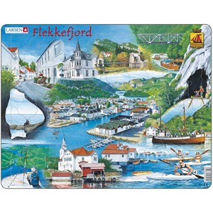 Larsen (KH5) - "Flekkefjord, Finnland" - 70 Teile Puzzle