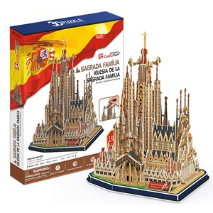 Cubic Fun (MC153H) - "Sagrada Família" - 194 Teile Puzzle