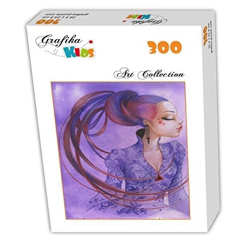 Grafika Kids (00753) - Misstigri: "Violette" - 300 Teile Puzzle