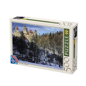 D-Toys (63052-RM05) - "Romania, Bran Castle" - 500 Teile Puzzle