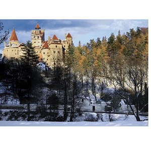 D-Toys (63052-RM05) - "Romania, Bran Castle" - 500 Teile Puzzle