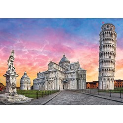 Clementoni (31674) - "Der schiefe Tum von Pisa" - 1500 Teile Puzzle