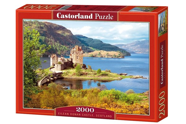 Castorland (C-200016) - "Eilean Donan Castle, Schottland" - 2000 Teile Puzzle