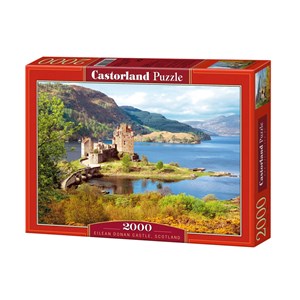 Castorland (C-200016) - "Eilean Donan Castle, Schottland" - 2000 Teile Puzzle