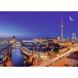 Ravensburger (19455) - "Berlin bei Nacht" - 1000 Teile Puzzle