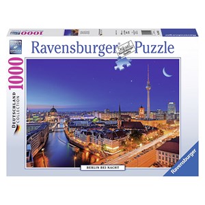 Ravensburger (19455) - "Berlin bei Nacht" - 1000 Teile Puzzle
