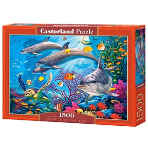 Castorland (C-151486) - "Geschöpfe des Riffs" - 1500 Teile Puzzle