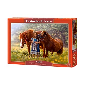 Castorland (B-52509) - "Verschmuste Freunde" - 500 Teile Puzzle