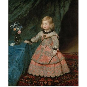Piatnik (540240) - Diego Velázquez: "Infantin Margarita Teresa" - 1000 Teile Puzzle