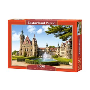 Castorland (C-150670) - "Schloss Moszna, Polen" - 1500 Teile Puzzle