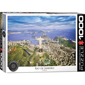 Eurographics (6000-0945) - "Rio de Janeiro" - 1000 Teile Puzzle