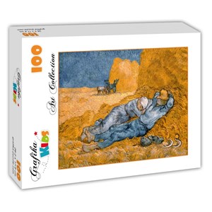 Grafika Kids (00003) - Vincent van Gogh: "La Sieste (d'après Millet), 1890" - 100 Teile Puzzle
