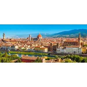 Castorland (B-060078) - "Stadtpanorama von Florenz" - 600 Teile Puzzle