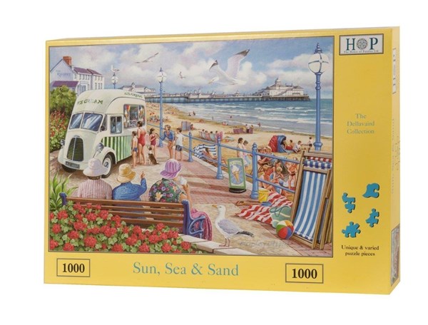 The House of Puzzles (3299) - "Sun, Sea & Sand" - 1000 Teile Puzzle