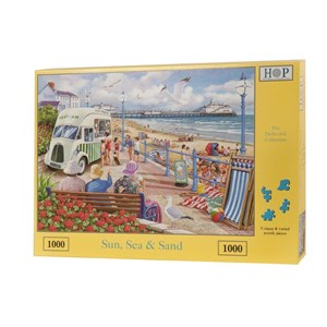 The House of Puzzles (3299) - "Sun, Sea & Sand" - 1000 Teile Puzzle