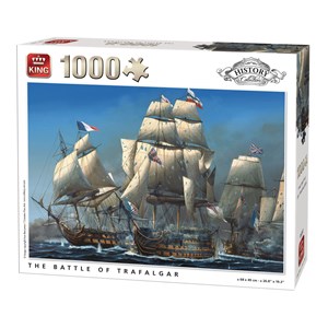 King International (05397) - "The Battle of Trafalgar" - 1000 Teile Puzzle