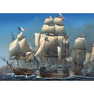 King International (05397) - "The Battle of Trafalgar" - 1000 Teile Puzzle