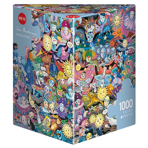 Heye (29789) - Hartmann: "Maskerade" - 1000 Teile Puzzle