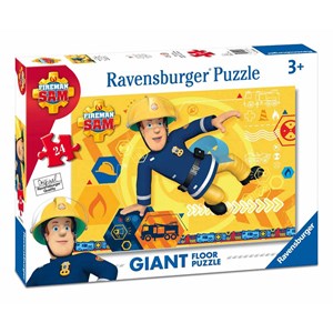 Ravensburger (05446) - "Feuerwehrmann Sam" - 24 Teile Puzzle
