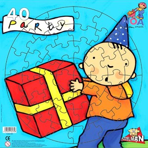 PuzzelMan (435) - "Noa, Geschenk" - 40 Teile Puzzle