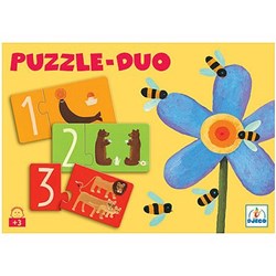 Djeco (08151) - "Duo of Numbers" - 2 Teile Puzzle