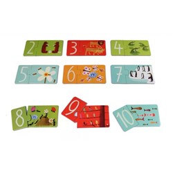 Djeco (08151) - "Duo of Numbers" - 2 Teile Puzzle